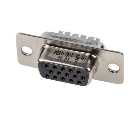 63-7657-63　Harting Cable Mount, 15 Pin D-sub Connector Socket, Shell Size E High Density　9561004704