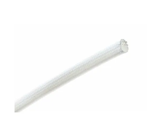 63-7665-03　RS Braided Fibreglass Natural Cable Sleeve, 6mm Diameter, 5m Length　668-1245