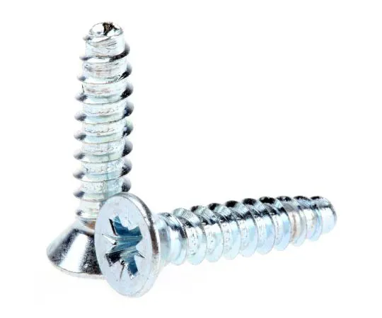 63-7573-61　RS Bright Zinc Plated Steel Self Tapping Screw N°8 x 19mm Long　482-7512