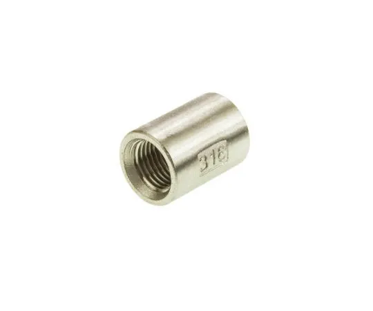 63-7591-82　RS PRO Stainless Steel Socket 1/4in G(P) Female x 1/4in G(P) Female　499-2903
