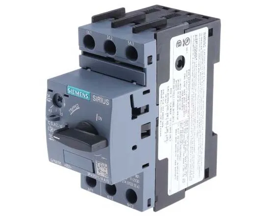 63-7721-95　Siemens Sirius Innovation 690 V Motor Protection Circuit Breaker, 3P Channels, 3.5 → 5 A, 6 kA　3RV2011-1FA10