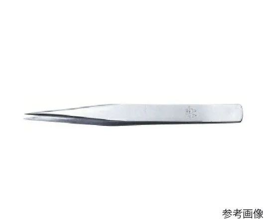 67-7214-57　Stainless Steel Tweezers AA125mm Straight　125
