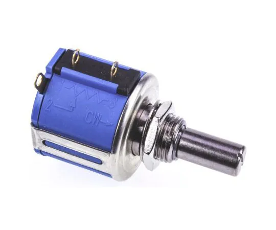 63-7609-23　Bourns 1 Gang 10 Turn Rotary Wirewound Potentiometer with a 6.35 mm Dia. Shaft, 50kΩ, ±5%, 2W, Linear 3540S-1-503L　3540S-1-503L