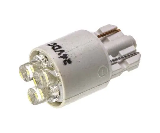 63-7747-22　LED Reflector Bulb, Wedge, White, 10.4mm dia., 24 V dc　LE-0903-04W