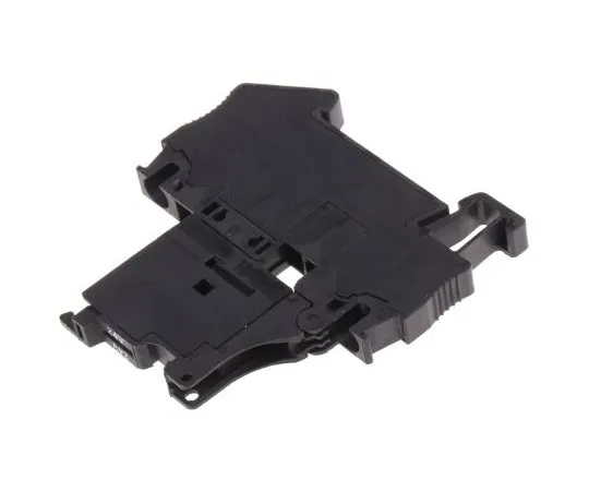 63-7647-45　Phoenix Contact, Black, Clipline Series, 6.3A Single F***d DIN Rail Terminal　3036547