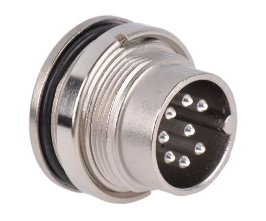 63-7697-83　Amphenol C 091 D Series Panel Mount Connector, 8 contacts Plug　C091 31C008 100 2