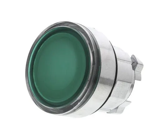 63-7631-80　Schneider Electric Harmony XB4 Series, Green Push Button Head, Push Push, 22mm Cutout　ZB4BH033