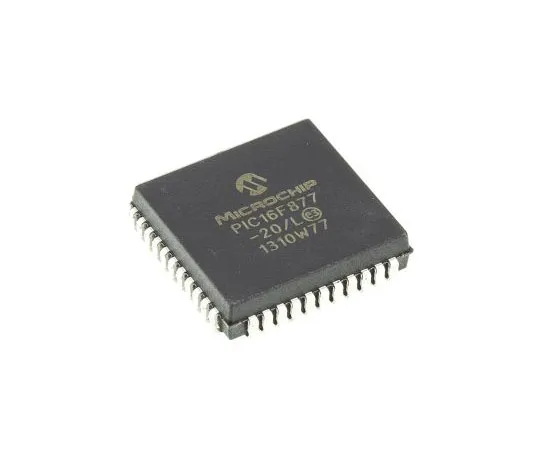 63-7563-48　Microchip PIC16F877-20/L, 8bit PIC Microcontroller, 20MHz, 256 x 8 words, 8K x 14 words Flash, 44-Pin PLCC　PIC16F877-20/L