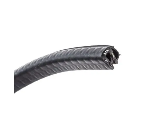 63-7640-84　RS PRO EPDM Rubber Black Edging strip, 20m x 12mm x 12.5mm　619-1556