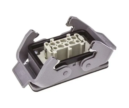 63-7567-59　Han E Series 10 Way Female 16A Coupler Kit, includes Housing, Insert　09300100301+09330102701