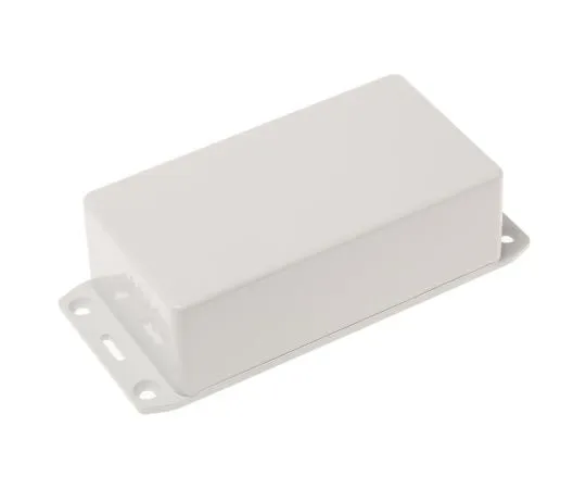 63-7585-94　Hammond 1591, ABS Enclosure, IP54, Flanged, 120 x 65 x 36mm　1591CFLGY