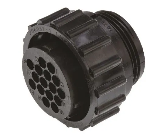63-7682-29　TE Connectivity CPC Series 1 Series Cable Mount Connector, 16 contacts Socket　206037-1
