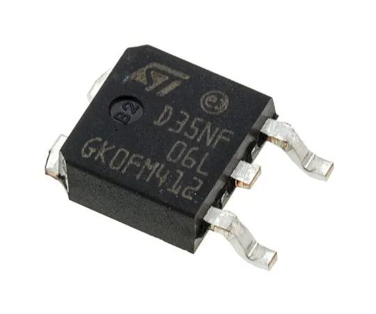 63-7694-18　STD35NF06LT4 N-Channel MOSFET, 35 A, 60 V STripFET II, 3-Pin DPAK STMicroelectronics　STD35NF06LT4