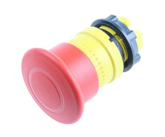 63-7632-12　Schneider Electric Harmony XB5 Series, Red Push Button Head, Pull Release, 22mm Cutout　ZB5AT84