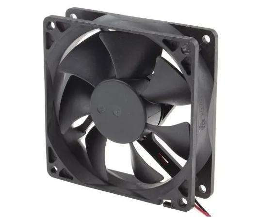 63-7622-97　RS PRO Axial Fan, 92.5 x 92.5 x 25mm, 44cfm, 2.9W, 24 V dc　541-5328