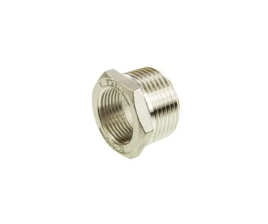 63-7592-33　RS PRO Stainless Steel Hexagon Bush 1in R(T) Male x 3/4in G(P) Female 1.06in　499-3546