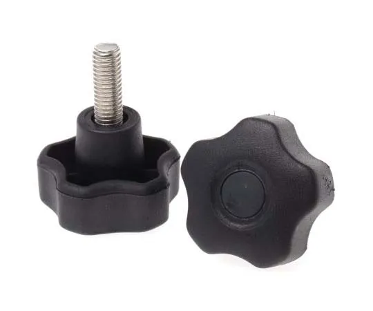 63-7715-05　RS PRO Black Thermoplastic Knob, M8 x 20　702-7633