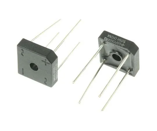 63-7710-66　Vishay GBPC604-E4/51, Bridge Rectifier, 6A 400V, 4-Pin GBPC6　GBPC604-E4/51