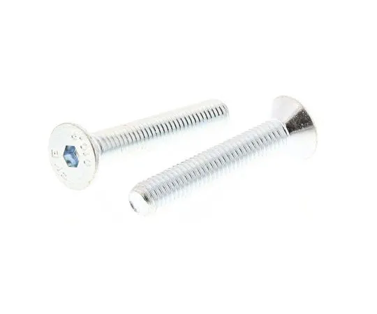 63-7583-64　RS PRO M5 x 30mm Hex Socket Countersunk Screw Bright Zinc Plated Steel　491-5120