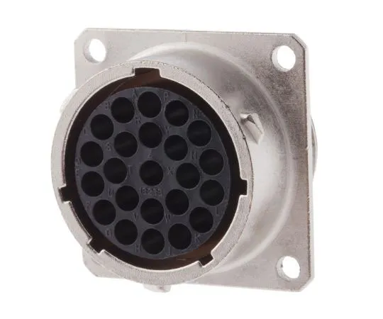 63-7598-69　Souriau UTO Series, 23 Way Wall Mount MIL Spec Circular Connector Receptacle, Socket Contacts,Shell Size 18, Bayonet　UT001823SH6