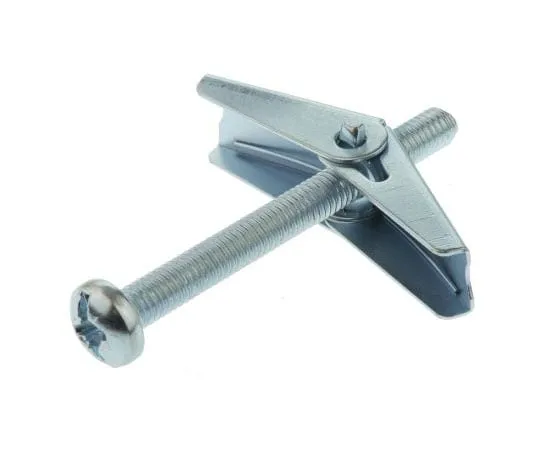 63-7686-22　Rawl Fixings Steel Spring Toggle Cavity Fixing With 18mm fixing hole diameter　R-SPO-06060