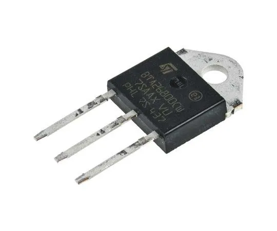 63-7745-58　BTA26-800CWRG 25A, 800V, TRIAC, Gate Trigger 1.3V 35mA, 3-pin, Through Hole, TOP3 STMicroelectronics　BTA26-800CWRG