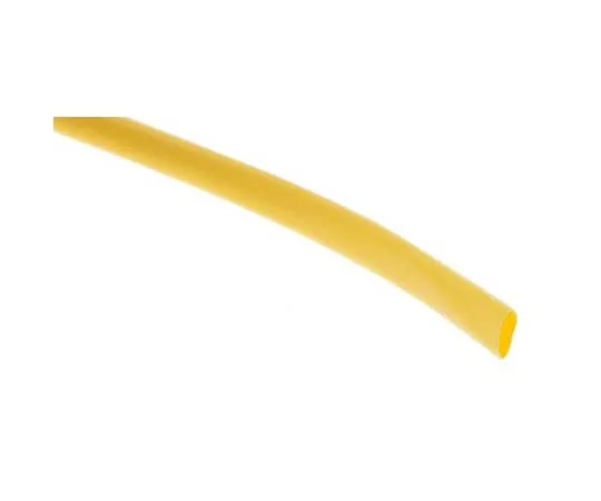 63-7710-20　RS Pro Yellow No Heat Shrink Tubing 2.4mm Sleeve Dia. x 10m Length 2:1 Ratio　700-4709