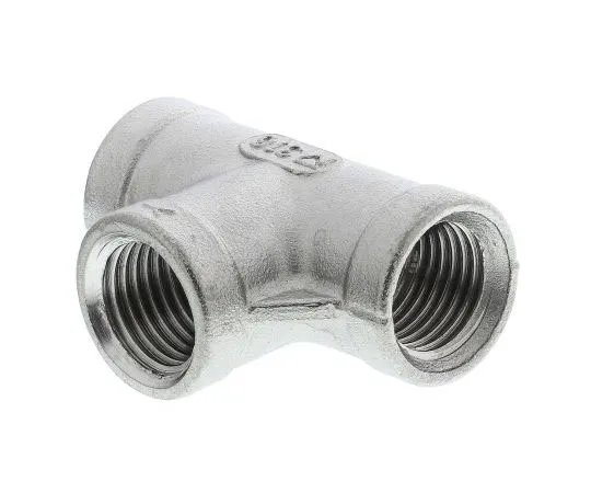 63-7591-81　RS Pro Stainless Steel Circular Tee Tee 1/4in G(P) Female x 1/4in G(P) Female x 1/4 Female G(P) 1.54in　499-2880