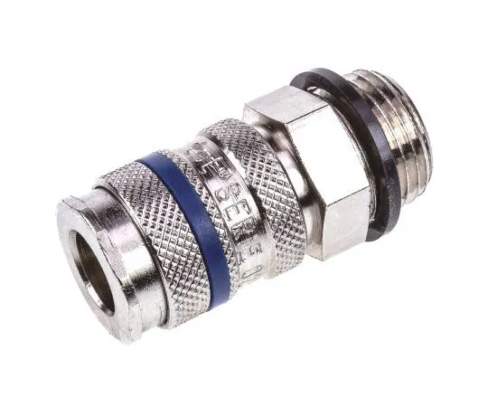 63-7662-87　RS PRO Pneumatic Quick Connect Coupling Brass, Steel 1/2 in Threaded　667-1945