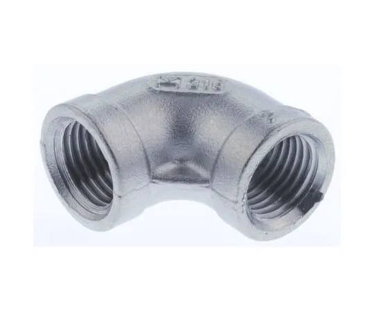 63-7591-79　RS PRO Stainless Steel 90° Elbow 1/4in G(P) Female x 1/4in G(P) Female　499-2852