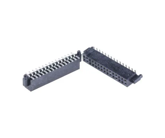 63-7573-25　Samtec SFM Series 1.27mm Pitch 30 Way 2 Row Straight PCB Socket, Surface Mount, Solder Termination　SFM-115-02-S-D-A