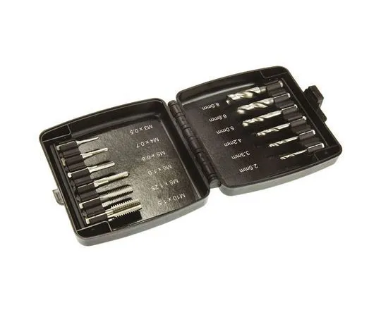 63-7669-10　RS Pro 12 Piece HSS Tap & Drill Set　669-9404