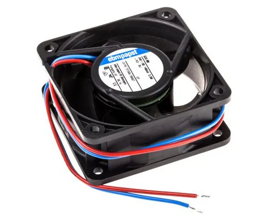 63-7603-59　ebm-papst 620 Series Axial Fan, 60 x 60 x 25mm, 56m³/h, 3.6W, 24 V dc　624HH