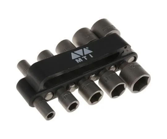 63-7606-51　MTI 560-760, 10 Piece Socket & Bit Set 1/4 in Hexagon Drive　560-760