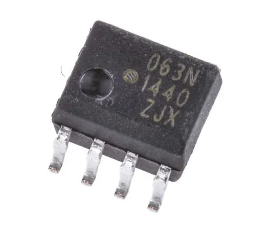 63-7628-34　Broadcom, HCPL-063N-000E DC Input Transistor Output Dual Optocoupler, Through Hole, 8-Pin SOIC　HCPL-063N-000E