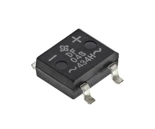 63-7648-37　Vishay DF04S-E3/77, Bridge Rectifier, 1A 400V, 4-Pin DF-S　DF04S-E3/77