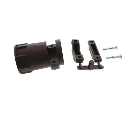 63-7552-75　TE Connectivity Cable Clamp Black Screw Plastic Cable Clamp, 17.86mm Max. Bundle　182661-1