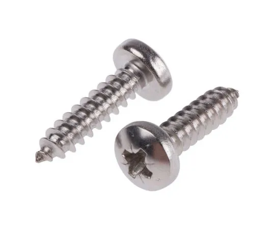 63-7608-90　RS Pro Plain Stainless Steel Self Tapping Screw N°10 x 3/4in Long 19mm Long　522-1505