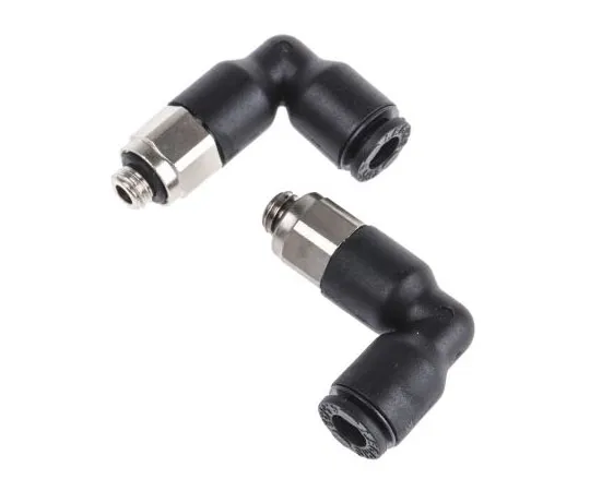 63-7586-13　Legris Elbow Connector, M5 Male, Push In 4 mm　3169 04 19