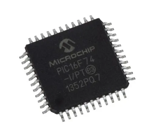 63-7563-33　Microchip, 8bit PIC Microcontroller, 20MHz, 4K Flash, 44-Pin TQFP　PIC16F74-I/PT