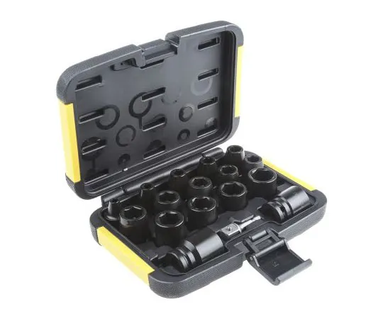 63-7675-55　DeWALT DT7506R-GB, 17 Piece Socket Set 1/2 in Hexagon Drive　DT7506R-GB