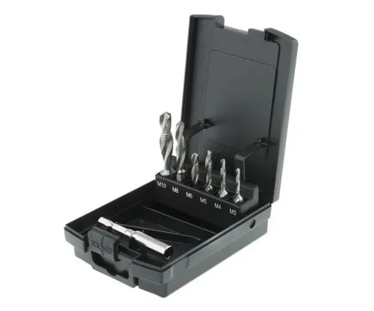 63-7597-64　EXACT 7 Piece M10 HSS Combi Tap Set　5910
