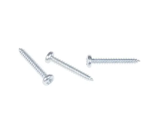 63-7627-59　RS Pro Bright Zinc Plated Steel Self Tapping Screw N°6 x 1in Long 25mm Long　546-5682