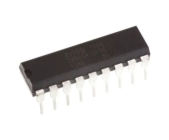 63-7653-46　Zilog Z86E0412PSG1866, 8bit Z8 Microcontroller, 12MHz, 1 kB EPROM, 18-Pin PDIP　Z86E0412PSG1866