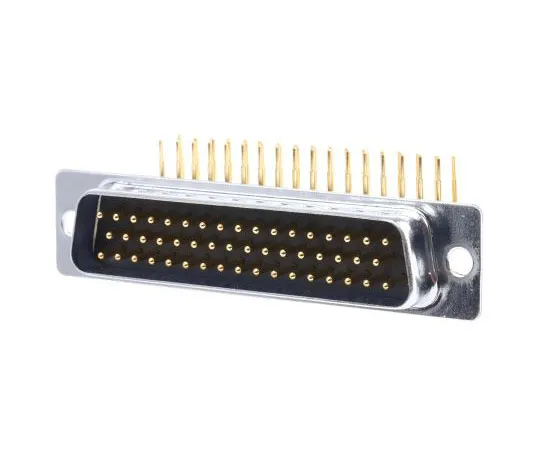 63-7612-59　RS 50 Way Right Angle Through Hole PCB D-sub Connector Plug, 2.77mm Pitch　528-3698