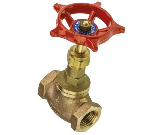 63-7601-17　Pegler Yorkshire Bronze Globe Valve 110007, 1/2 in BSPT 32 bar　110007