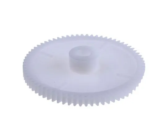 63-7607-72　RS PRO POM 70 Teeth Spur Gear, 70mm Pitch Diam. , 18mm Hub Diam. , 8mm Bore Diam.　521-7679