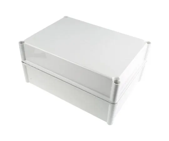 63-7596-75　Fibox SOLID PC, Polycarbonate Enclosure, IP67, 378 x 278 x 180mm　PC 3828 18 G ENCLOSURE