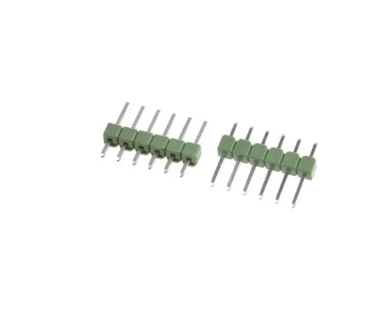63-7685-33　Tyco Electronics AMPMODU MOD II, 6 Way, 1 Row, Straight Pin Header　826936-6