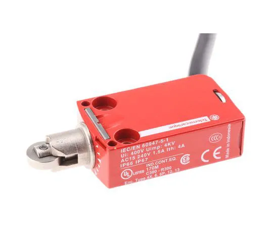 63-7572-20　XCSM Safety Switch With Plunger Actuator, Metal, NO/2NC　XCSM3902L2